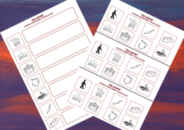 "BALLADYNA" - ikonki - wklejki - karta pracy - lektury 7-8