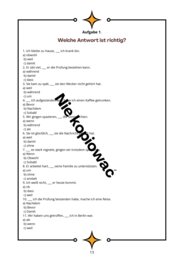 Konjunktionen und Satzarten - Zusammenfassung Spójniki i typy zdań - podsumowanie niemiecki