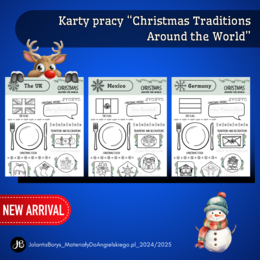 CHRISTMAS Świąteczny Zestaw Edukacyjny dla Klas 1-3