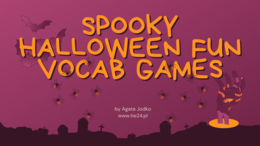 Spooky fun vocabulary games
