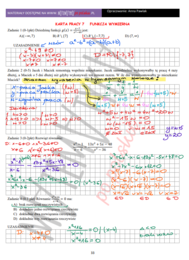 karta pracy - FUNKCJA WYMIERNA - poziom podstawowy