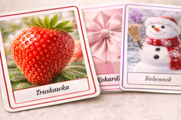 Jagodowe kolory – karty do segregowania