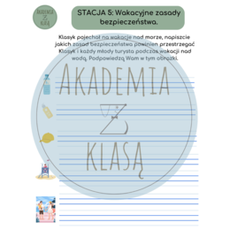 PAKIET dla klas 1, 2, 3 – STACJE ZADANIOWE – WAKACYJNA PRZYGODA Z KLASYKIEM