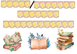 Konkurs Recytatorski - girlanda szkolny lub przedszkolny