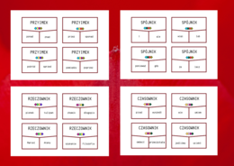 CZĘŚCI MOWY - układanka - egzamin - powtórka - 72 fiszki - gramatyka