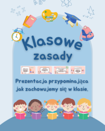 📘 Klasowe zasady – prezentacja o zachowaniu w klasie 🏫✨