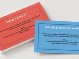 Gra planszowa: Droga do czystej planety.