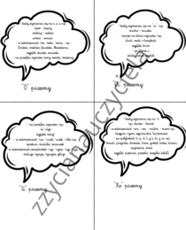 Ortografia: krzyżówki, wykreślanki, labirynty.
