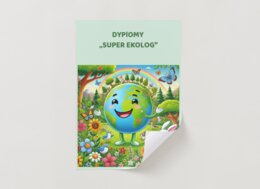 Dyplomy. Akcje ekologiczne. Sprzątanie świata. Sadzenie drzew