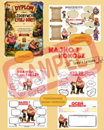 Kajko i Kokosz. Szkoła latania – MEGA PAKIET.