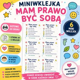 Miniwklejka. Mam prawo być sobą