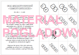 Liczby rzymskie - notatka + gra Czarny Piotruś kl. 4