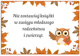 Jak postępować z książkami - BIBLIOTEKA - gazetka - wersja 2