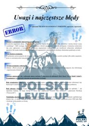 Krótkie formy wypowiedzi E8_zaproszenie i ogłoszenie_Polski Level Up