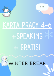 Winter break / Ferie zimowe / Zimowy zestaw zadań / Karta pracy / Gotowa lekcja / Ferie zimowe / Winter holidays / Winter break / Zima / Przerwa zimowa / Zadania / Mówienie / Słownictwo / Klasy 4-6 / Klasa 4 / Klasa 5 / Klasa 6  / SP 4-6 / SP