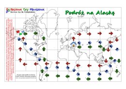 Podróż na Alaskę – Gra planszowa