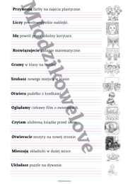 Czasownik- odmiana przez osoby i liczby
