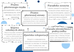 Gazetka ścienna na wesoło. Rozpoczęcie roku szkolnego