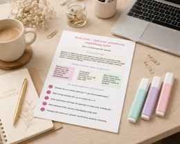 Ogłoszenie: poszukiwany najpiękniejszy bukiet [Karta pracy]