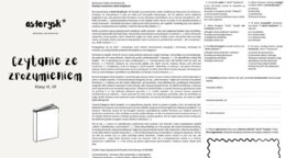 Czytanie ze zrozumieniem – "złe" książki – klasa VI, VII