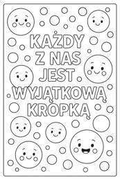 Kolorowanka XXL - Dzień Kropki