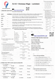 A1/A1plus - Christmas Magic - karta pracy (2025)