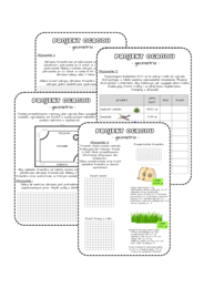 Projekt edukacyjny – klasa 6, 7, 8. Innowacja pedagogiczna. Obliczenia praktyczne. Projekt ogrodu. Geometria