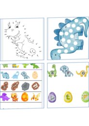 Dzień Dinozaura - karty pracy