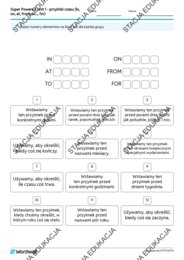 Super Powers 5 – Przyimki czasu (in, on, at, from…to…, for)