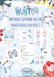 Winter. Escape room. Materiały językowe na lekcje angielskiego dla klas 1-3
