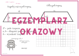 Pole trapezu - notatka do uzupełnienia