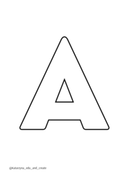 Szablon liter – nourd – wielkie