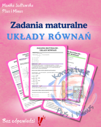 Zadania maturalne - układy równań