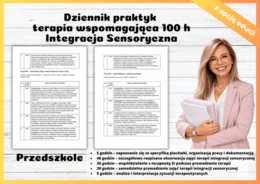 Dziennik praktyk  terapia wspomagająca 100 h Integracja Sensoryczna
