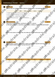 ŚREDNIOWIECZE W EUROPIE - EGZAMIN / KARTA PRACY