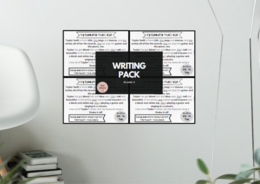 Writing Pack - wklejki dla klas 5