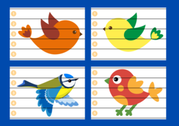 DZIEŃ PTAKÓW – puzzle – EKOLOGIA – wiosna – biblioteka – świetlica – przedszkole – 12 wersji