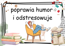 Zalety czytania książek 14 kart