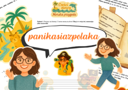 Części mowy- karta pracy "Morska przygoda"