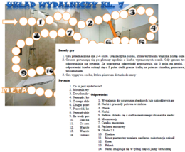 Układ wydalniczy - gra planszowa