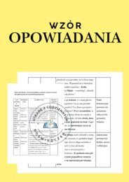 Opowiadanie krok po kroku – wzór i wskazówki dla ucznia. Przykład 1