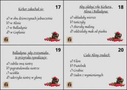 Gra "Prawda czy fałsz" - "Balladyna" Juliusza Słowackiego.