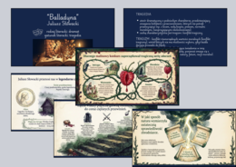 🎭DRAMAT na egzaminie - Zemsta - Balladyna - Dziady cz. II + teoria - prezentacja multimedialna(24 slajdy)