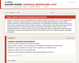 Escape Room: Operacja Bezpieczne Lato — gotowa godzina wychowawcza przed wakacjami (klasa 4-5)