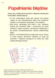 Akceptowanie Swoich Błędów - materiał do pracy