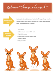 Skaczące kangurki. Koala na drzewie. Piasek Australii. [EDUKACJA PRZEDSZKOLNA]