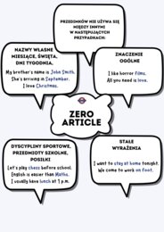 Angielskie Mapy Myśli: gramatyka angielska A1-A2