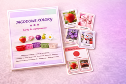Jagodowe kolory – karty do segregowania