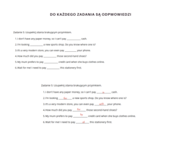 Together 6 Unit 7 Dodatkowe Materiały  Karty Pracy Powtórzenie