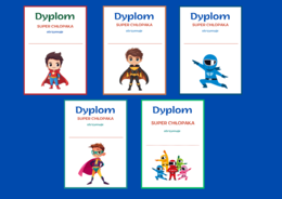DZIEŃ CHŁOPAKA – dyplomy – 10 wersji